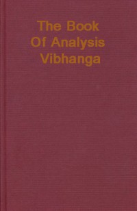 The Book Of Analysis Vibhanga