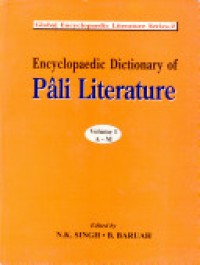 Encyclopaedic Dictionary of Pâli Literature: A-M V.1