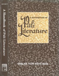 A handbook of Pāli literature