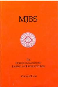 The Mahachulalongkorn Journal Of Buddhist Studies Vol.II