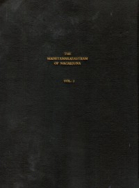 The Madhyamakaśāstram Madhyamakaśāstram Vol.2