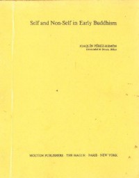 Self and Non-Self in Early Buddhism