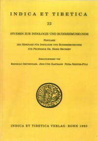 Indica et Tibetica 22 : Studien zur Indologue Und Buddhismuskunde