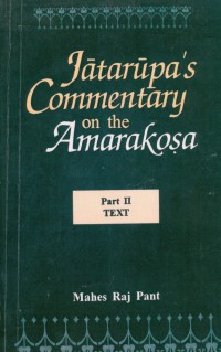 Jātarūpa's commentary on the Amarakoṣa Part I