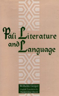 Pāli Literature and Language