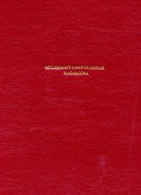 Mulamadhyamakakarikas Nagarjuna