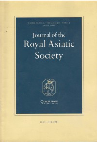 Journal of the Royal Asiatic Society (Third series)