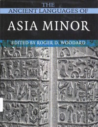 The ancient languages of Asia Minor