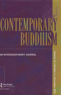 Contemporary Buddhism An Interdisciplinary Journal