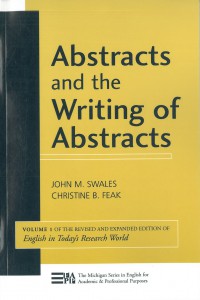 Abstracts and the writing of abstracts