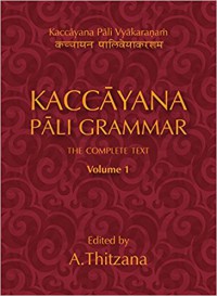 Kaccayana Pali Grammar Vol. 1