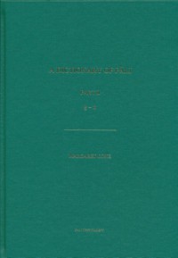 A Dictionary of Pāli, Part I (a-kh)