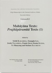 Mahāyāna Texts : Prajñāpāramitā Texts (1)