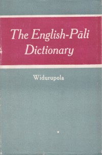 The English-Pali Dictionary