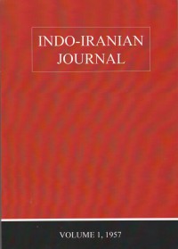 Indo-Iranian Journal