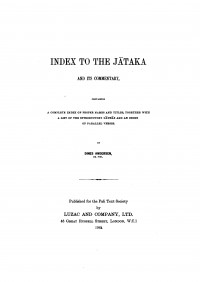 Index to the Jātaka and its Commentary