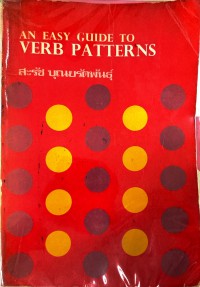 AN EASY GUIDE TO VERB PATTERNS