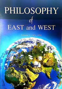 Philosophy East and West Vol. 26. 1976