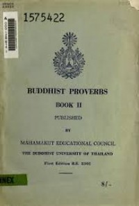 Buddhist proverbs book III