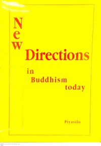 New directions in buddhism today