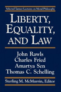 Liberty, equality, and the law : selected Tanner lectures