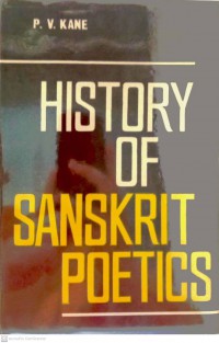 History of Sanskrit poetics