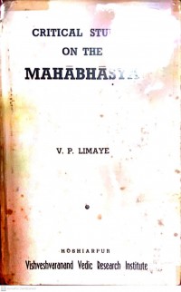 Critical studies on the Mahābhāṣya