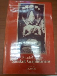 A reader on the Sanskrit grammarians