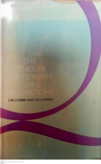 The Penguin dictionary of quotations