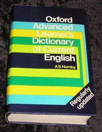 Oxford advanced learner's dictionary of curent english