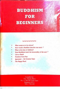 Buddhism for beginners