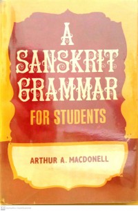 A Sanskrit grammar for students