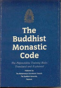 The Buddhist monastic code