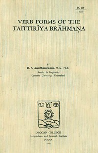 Verb forms of the Taittiriya Brahmana