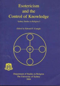 Esotericim and the control of knowledge