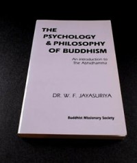 The Psychology and Philosophy of Buddhism