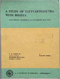 A Study Of Tattvarthasutra With Bhasya