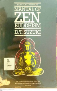 Manual of Zen Buddhism