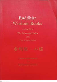 Buddhist wisdom Books : containing the Diamond sutra and the Heart sutra