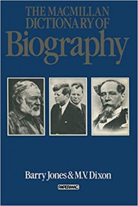 The Macmillan dictionary of biography